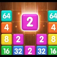 2048 neon game