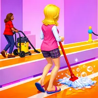 Bridge Cleaner Runner Game