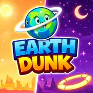 Earth Dunk Physics Arcade Game