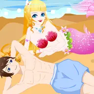 Mermaid Lover In Beach