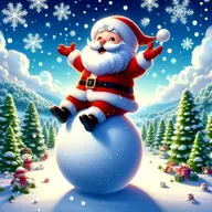 Santa Claus Xmas Run
